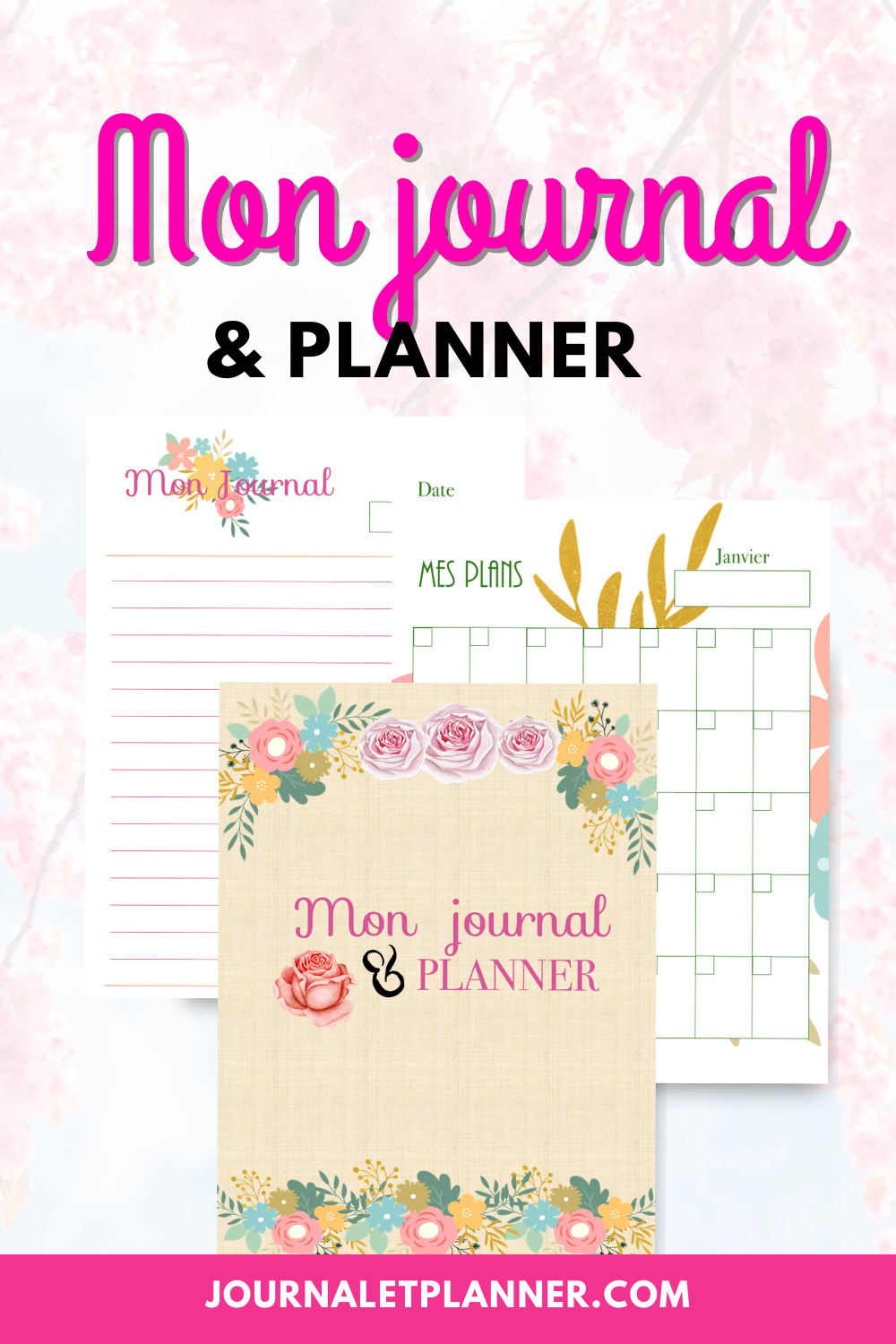 Journal et planner gratuit